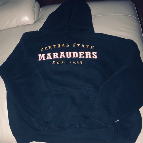 Vintage Central State University Marauders Hoodie - Picture 1 of 7
